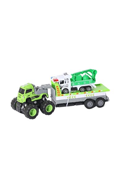 My Reality Fashion Klx600-365 Truck Carrying Friction Die Cast 4X4 Cleaning Vehicle -Vardem