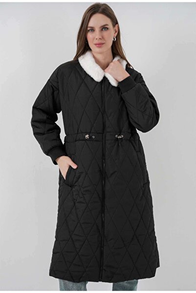 Kağanbutik Plush Collared Coat