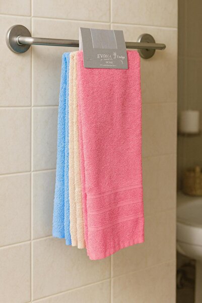 S&R 3 Pieces Hand Face Towels 40X80 cm Colorful