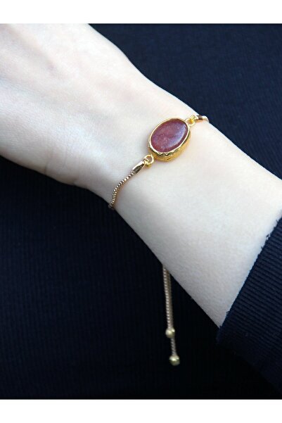 esha سوار نسائي من الحجر الطبيعي من حجر الكوارتز الوردي مع مصعد من الحجر الطب...