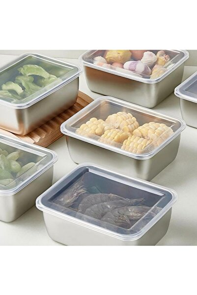 PUFO Stainless steel gastronorm tray with lid for food storage, ideal for catering, restaurant, fast food