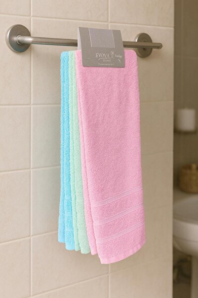 S&R 3 Pieces Hand Face Towels 40X80 cm Colorful