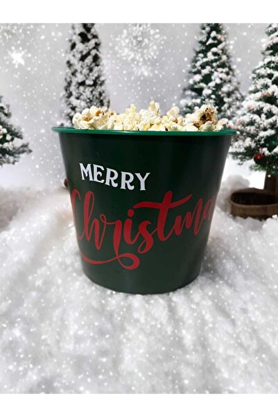 Titiz Plastik Christmas Themed Popcorn Bucket 2200ML