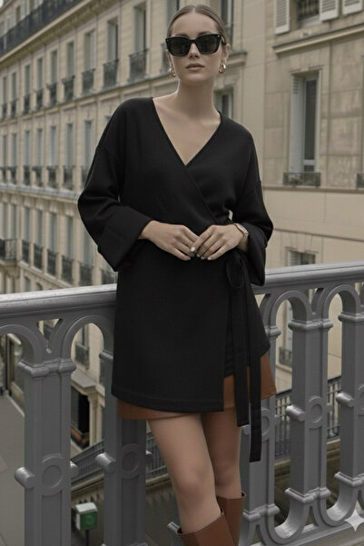 oshebu Women's Knitwear Kimono