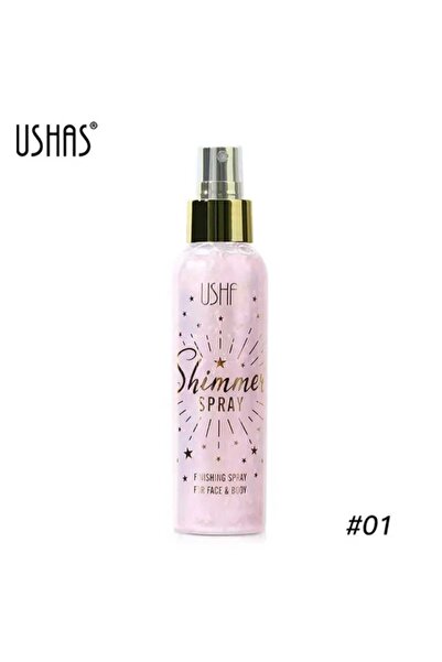 Ushas Shimmer Face & Body Illuminating Spray #01, 110ml