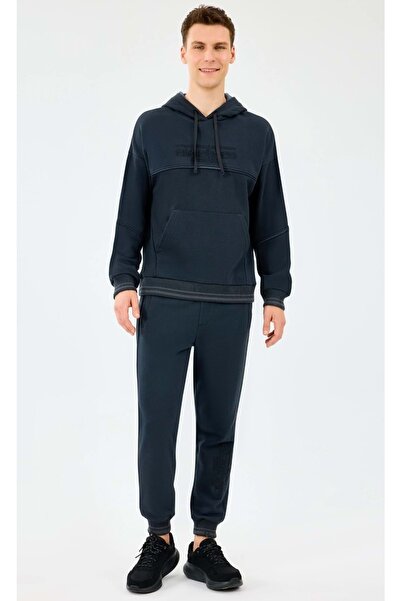 SKECHERS M Hoodie Hooded Sweatshirt S2520227 Men's Hooded Sweatshirt Black