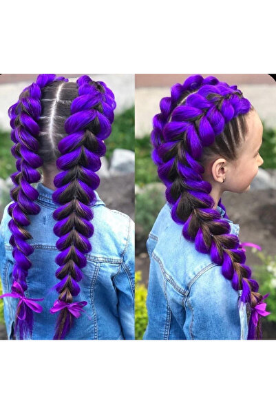 AndraRose Styles Extensii Codite Colorate - Mov