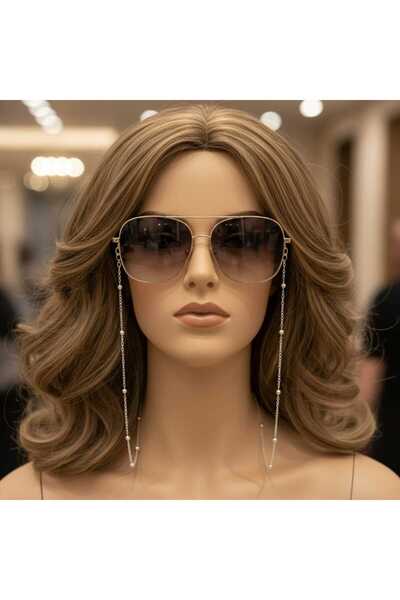 Ralp Moda Silver Color Bulk Eyeglass Chain