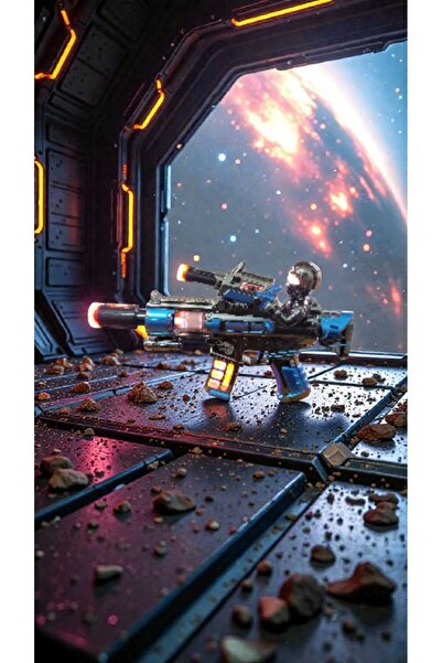 First Choice Electric smoke gun for children sound, musical light, machine gu...