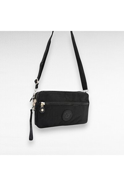 STE Su Geçirmez Paraşüt Kumaş Çapraz Askılı Üç Bölmeli Cüzdan / Telefon Çanta...