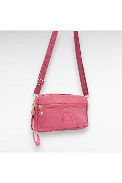 STE Su Geçirmez Paraşüt Kumaş Çapraz Askılı Üç Bölmeli Cüzdan / Telefon Çanta...