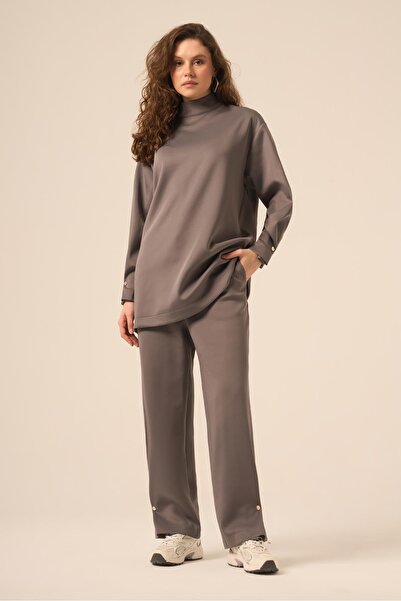 FTZ WOMEN بدلة غوص نسائية رمادية 31282