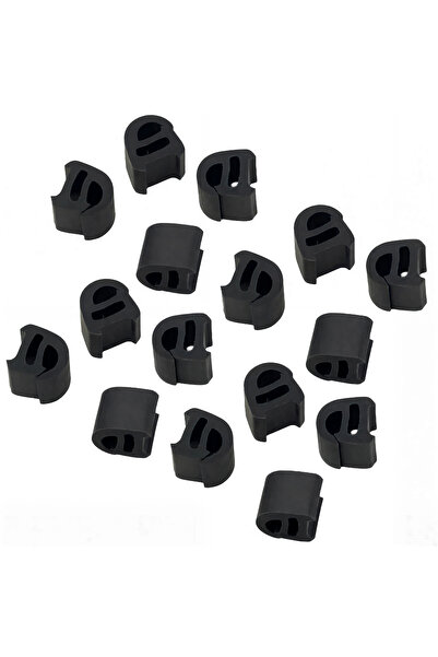 Tekniksel Bloomberg Uyumlu Set Üstü Ocak Ankastre Izgara Silikon Tampon Lastiği 16'lı • Oval Küçük