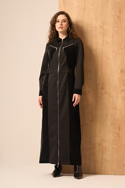 FTZ WOMEN Kadın Safir Elbise Siyah 31261