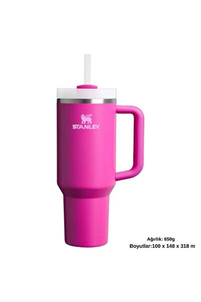 Stanley Quencher H2.O FlowState™ Tumbler Pipetli Termos 1.18L Pipetli Matara FUŞYA