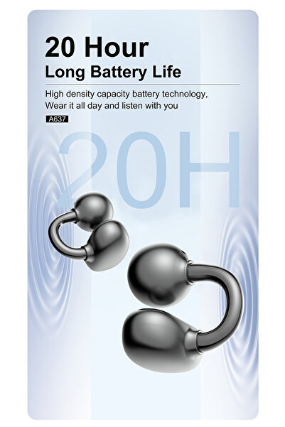 Aspor ASPOR A637 Ear Clip Wireless TWS Earphones