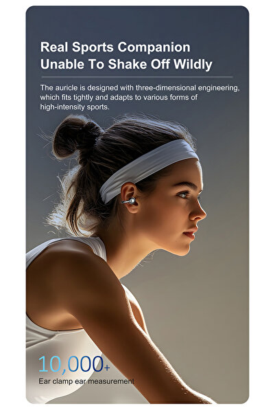 Aspor ASPOR A637 Ear Clip Wireless TWS Earphones