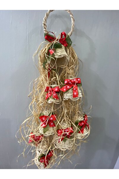 YAZICI Ornament de Crăciun special din bambus realizat manual