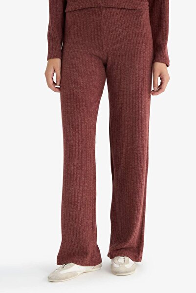 DeFacto Straight Fit Straight Leg Thessaloniki Fabric Trousers E9910Ax25Wn