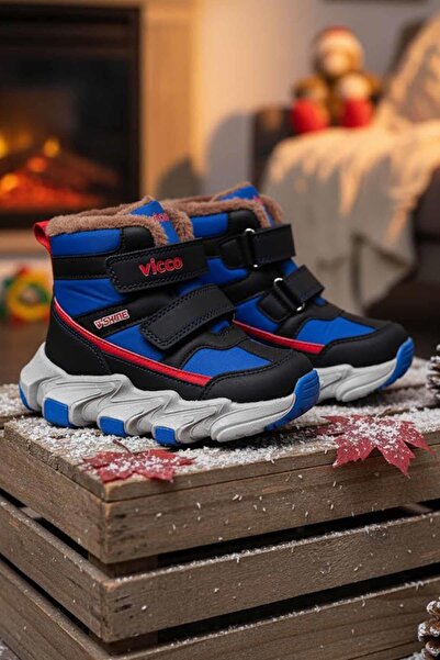 Vicco Fon Children's Boots Shoes 946.F25K.442-05 Cobalt Blue