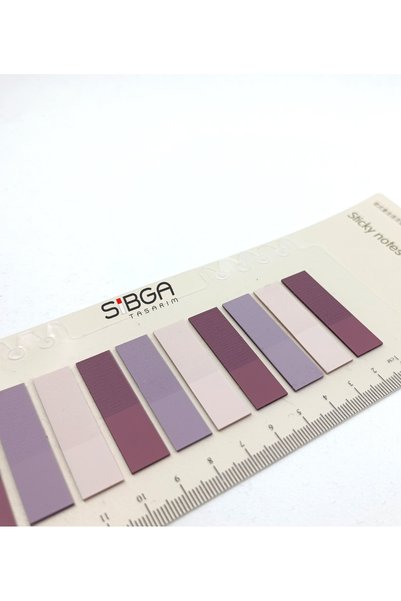 sibga tasarım Transparent Colored Postit Post-it Post It.Bookmark Bookmark Postit Sticker Note Paper 200 Sheets