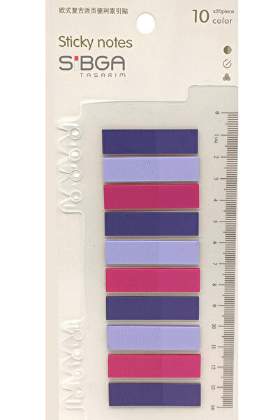 sibga tasarım Post-it colorat transparent Post-it Post-it. Semn de carte Semn...