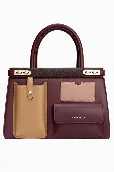 Generic CHRISBELLA Women’s Stylish Handbag with Wallet – Elegant Daily Fashion Tote Bag-33cm*23cm