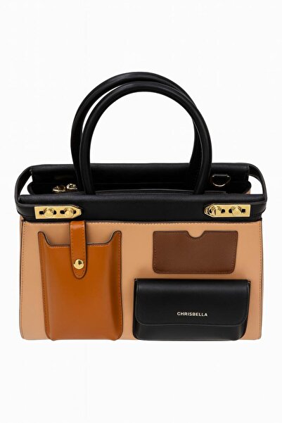 Generic CHRISBELLA Women’s Stylish Handbag with Wallet – Elegant Daily Fashion Tote Bag-33cm*23cm