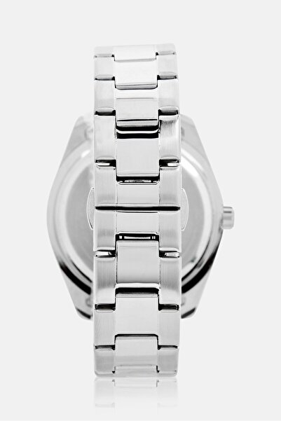TUCCI Men TW0600 Stainless Steel Analog Watch 40 mm, Silver