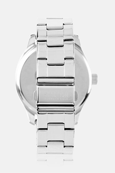 Kenneth Cole Reaction Men KRWGG7007904 Stainless Analog Watch 45 mm, Silver