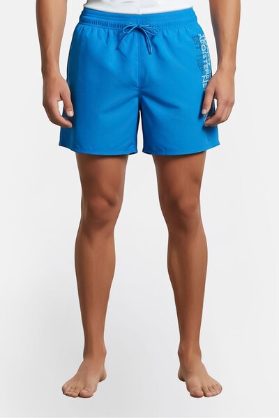 Tommy Hilfiger Men Graphic Print Board Shorts, Blue