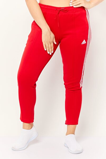 adidas Women Sportswear Fit Brand Logo Training Sweatpants, Red