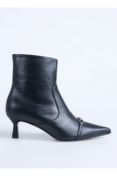 Valentino Siyah Kadın Topuklu Bot 91D2548NAP550