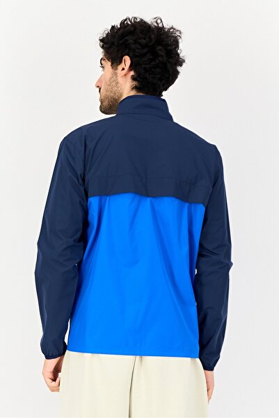 New Balance Men Standard Fit Long Sleeve Training Windbreaker Jacket, Multicolor