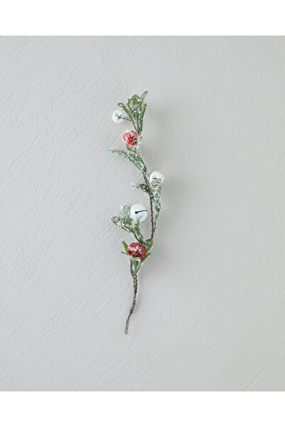 English Home Halona Tek Dal Yapay Çiçek 25 cm Kırmızı - Yeşil