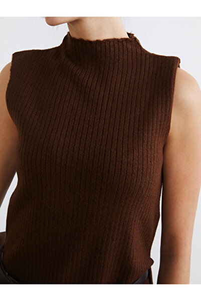 LC Waikiki Sparkling Selections from Shining Store | Crew Neck Women's Knitwear Tank Top