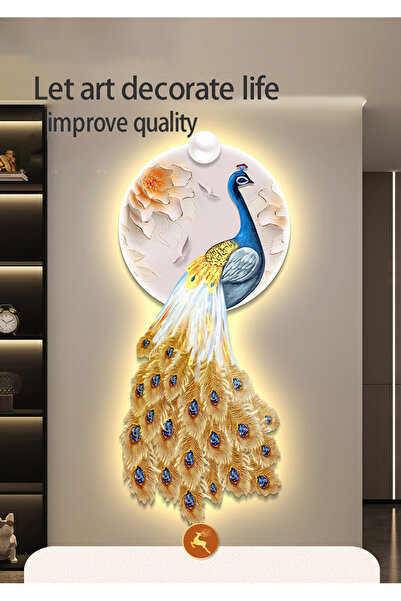 AFN مصابيح LED على شكل طاووس