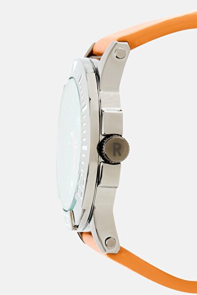 Kenneth Cole Reaction Men KRWGB7008101 Leather Analog Watch 45 mm, Tan