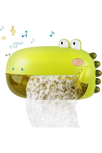 Bukela Baby Bath Toys, Automatic Dinosaur Bathtub Bubble Maker with 12 Songs