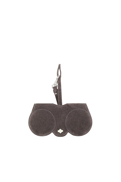 OEM Any Di, Charcoal Suede, Sunglasses Case, SP101602CC