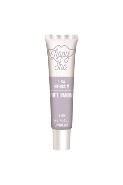 OEM Lippy���Inc., Glow Superbalm White Diamond, Glossy Finish, Lip Balm, 10 g