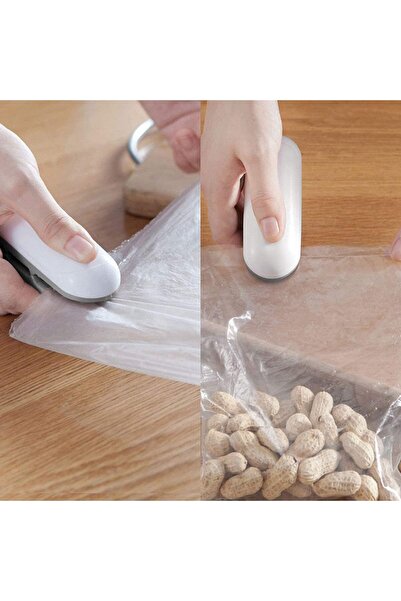 Bukela Portable Heat Vacuum Mini Bag Sealer and Cutter for Plastic Bags