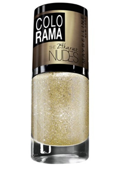 Maybelline New York Oja The 24 Krat Nudes, Nr. 474, Aurită, 7 ml