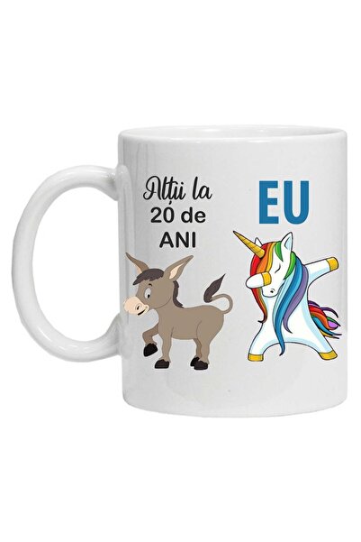 CRD PRINT Personalized mug with message 'Others at 20', 330 ml, white