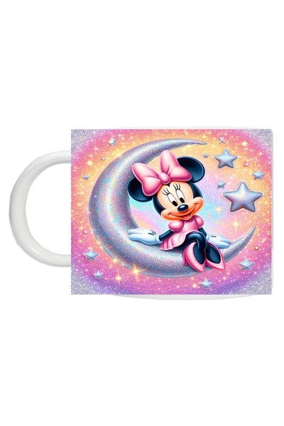 CRD PRINT Personalized "Minnie 5" Ceramic Mug, 330 ml, White