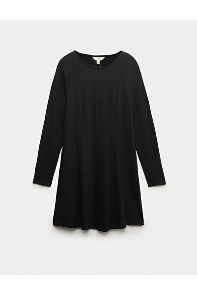 Marks & Spencer Pamuk Karışımlı Jersey Mini Elbise