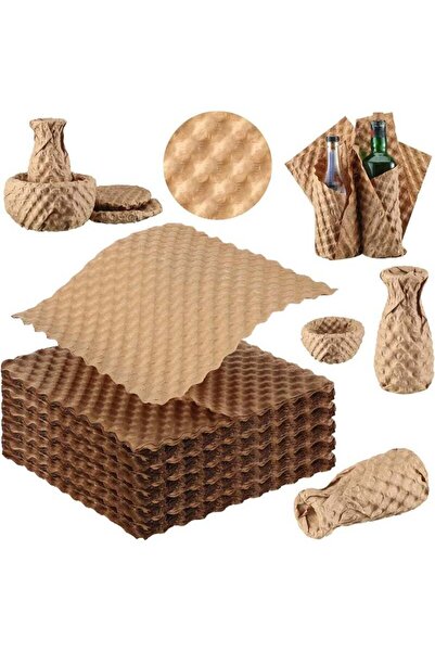 Arabest غلاف واقٍ من الفقاعات الورقية، 100 ورقة مبطنة لمستلزمات التعبئة والنقل والشحن