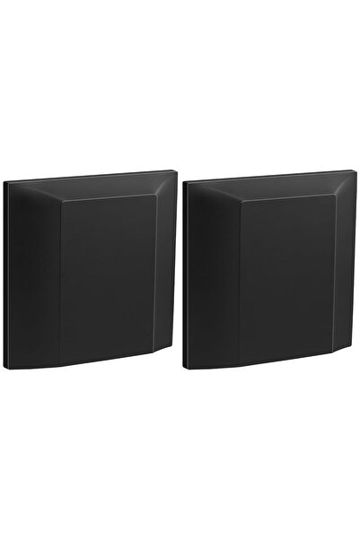 Raco منفذ كابل ماليا سينسز أحادي القناة - عبوة من قطعتين بقوة 45 أمبير (أسود غير لامع)