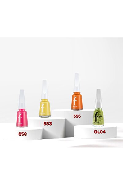 Flormar Iconic Nails 4-piece Nail Polish Set