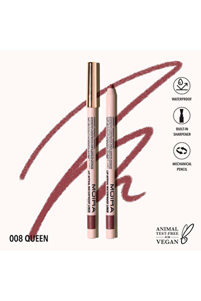 MOİRA Lip Appeal Waterproof Liner (008, Queen)